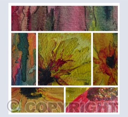 Summer flower sunshine