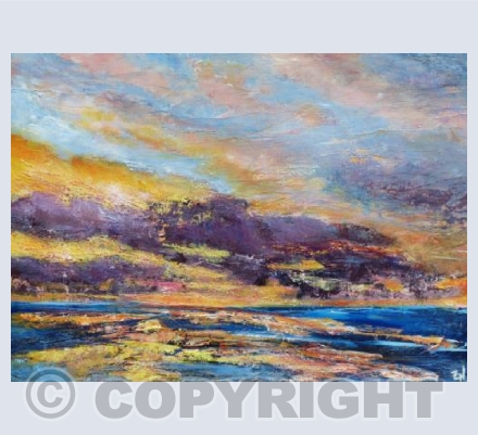Sunset on the Water