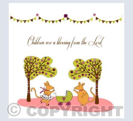 Children Are A Blessing Pink