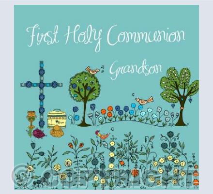 1st Holy Communion Grandson