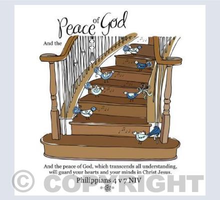 Philippians 4 v 7 Stairs