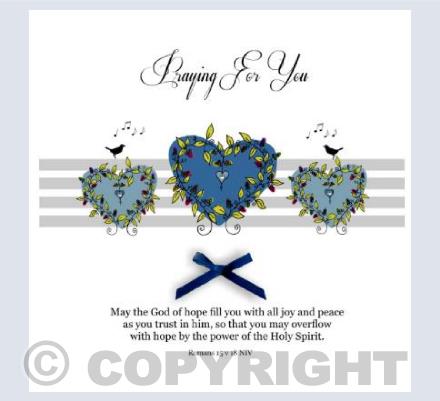 Romans 15 v 18 Blue Version