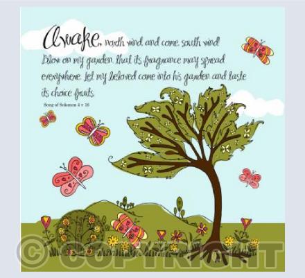 Song of Solomon 4 v 16