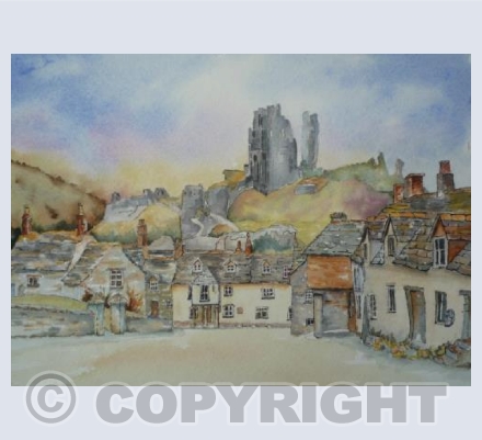Corfe Castle and Village