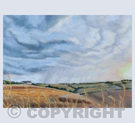 Shower over Stud Farm