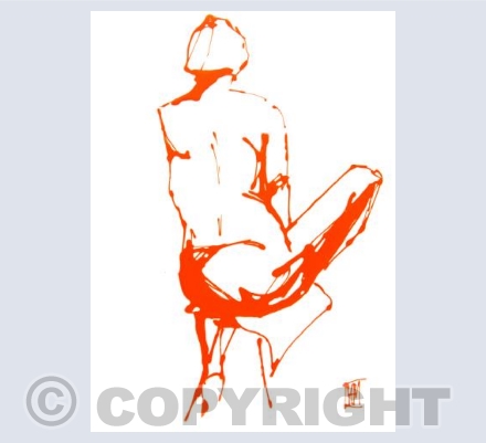 Women in Orange