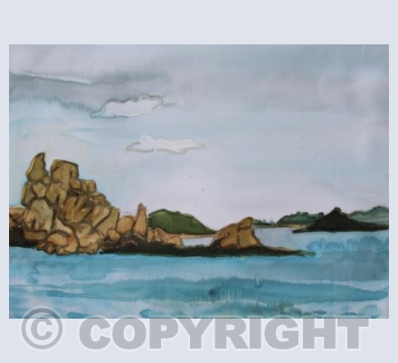 Hedge Rock off Tean
