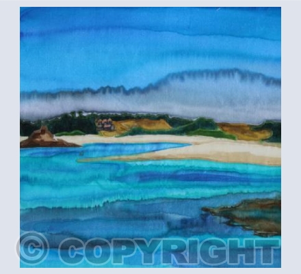 Looking towards Gunther's Island