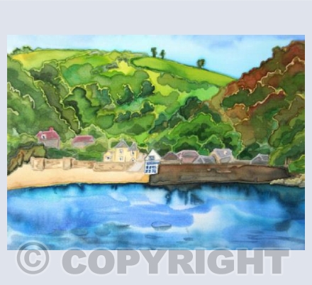 Polkerris harbour