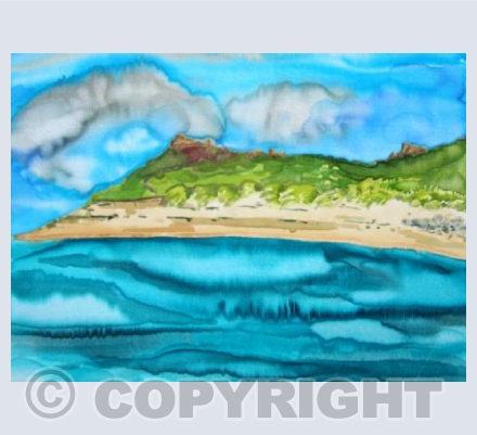 Samson bar at high water