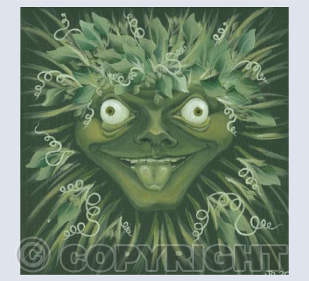 Green Man with Vines