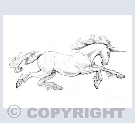 Charging Unicorn