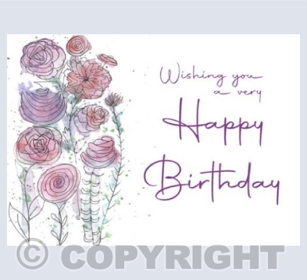 Floral birthday 