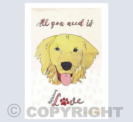 Golden Retriever love