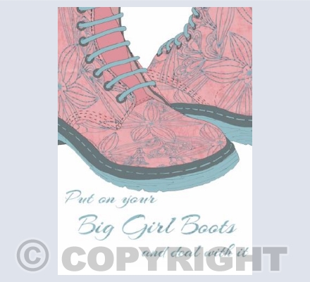 Big girl boots