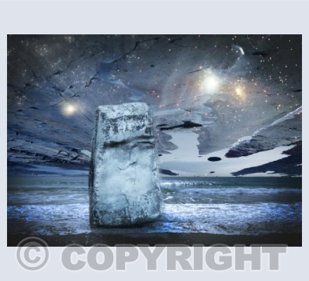 Starlit stone