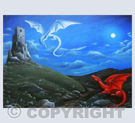 Dragons card