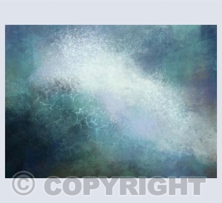 Colour of water card