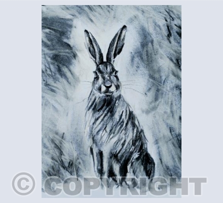 Charcoal hare