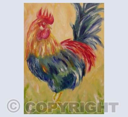 Cock-a-doodle-doo!