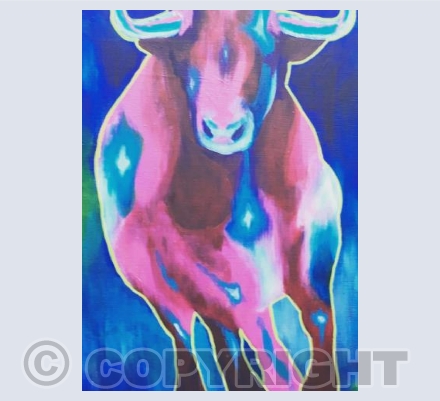 Abstract Bull