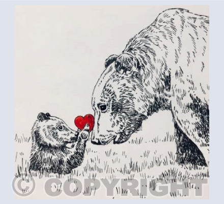 Mother Bear and Bear Cub