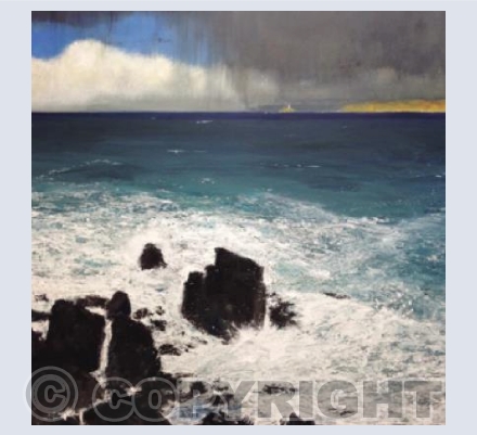 Rain Over Godrevy