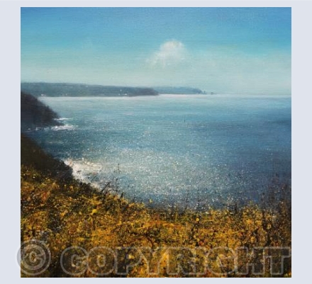 Golden Gorse And Sparkling Seas