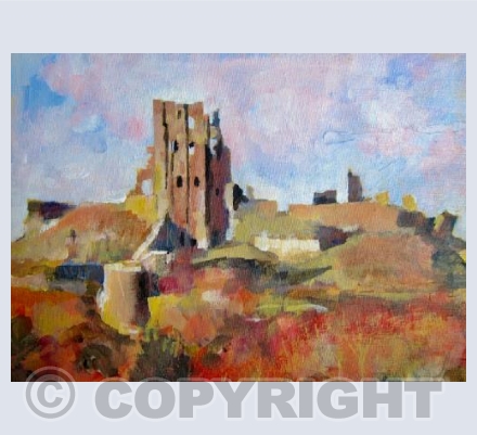 Corfe Castle, Autumn