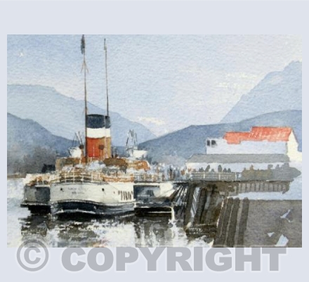 PS Waverley at Fort William