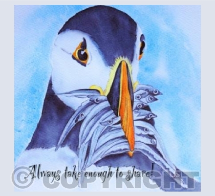 Always take enough to share!