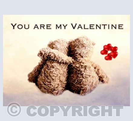 Bears Comfort Valentines