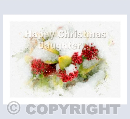 Snow and Berries Sister