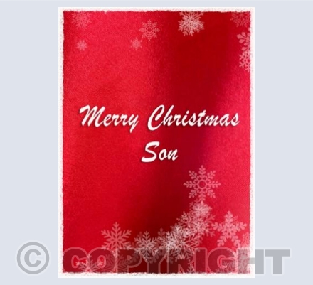 Merry Christmas Son
