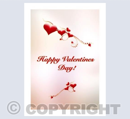 Happy Valentines Hearts