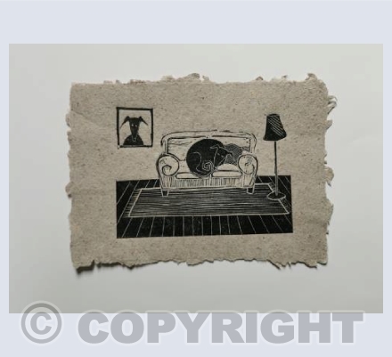 Sleepy Whippet - Cartref/Home