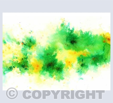 Abstract forest landscape