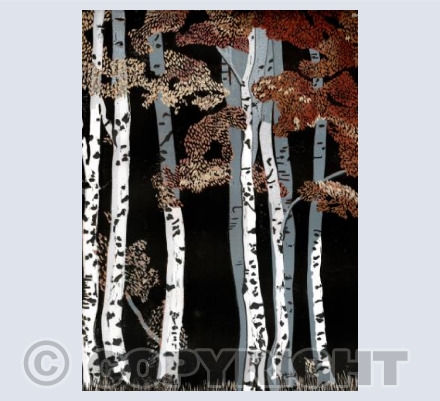 Autumn Birches