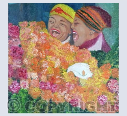 "Cape Town Flower Ladies" South Africa