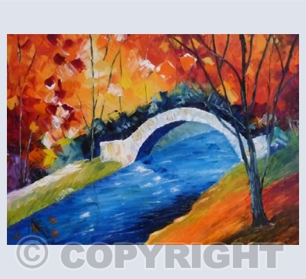 Bridge on the river