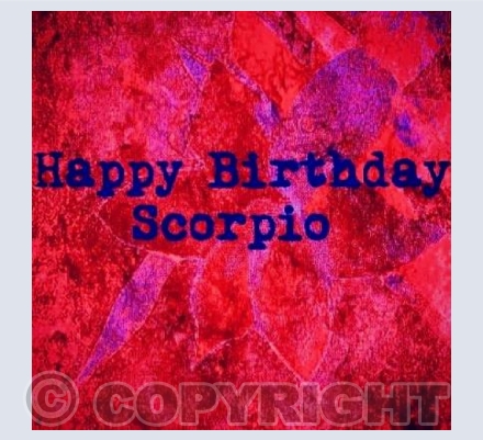 Starsigns Scorpio