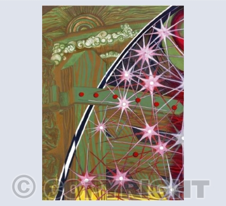 Gate Painting- Fortunate Blessings