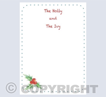 White Holly and Ivy