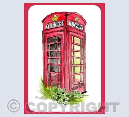 Red phone box
