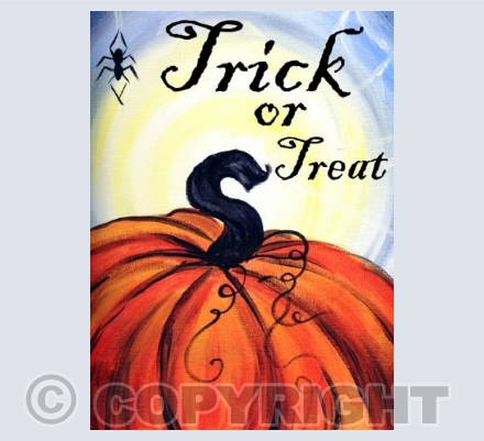 HALW003 ORANGE PUMPKIN T&T 