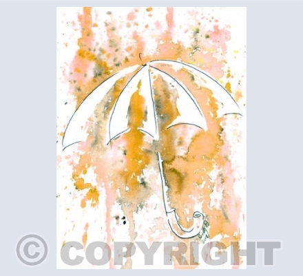 EVDAY002 AMBER UMBRELLA 