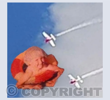 Sky diving