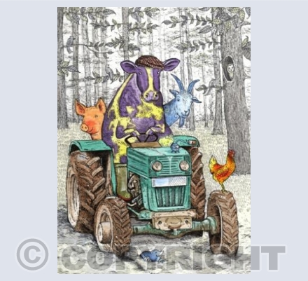 Wild Rides - Animals on a Tractor