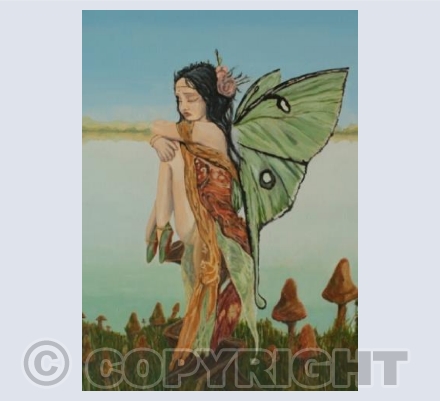 Pensive Fairy Portrait