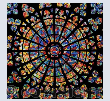 St. Malo Cathedral Rose Window